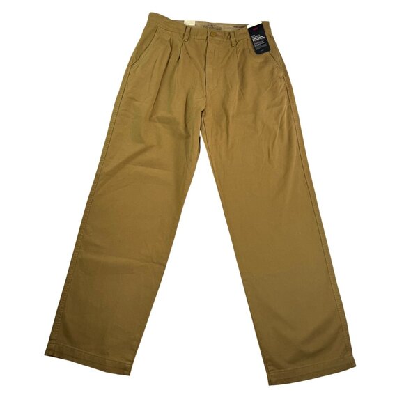 Levis XX Chino Loose pleated straight pants classic preppy dandy